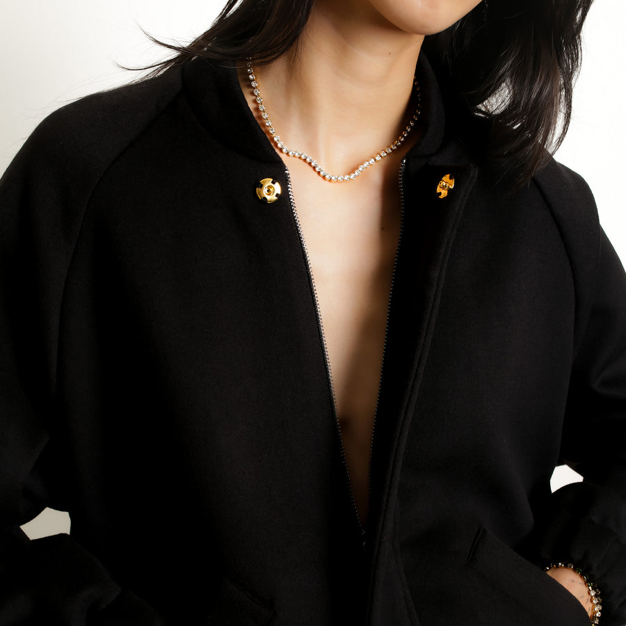 Necklace CLARK, crystal