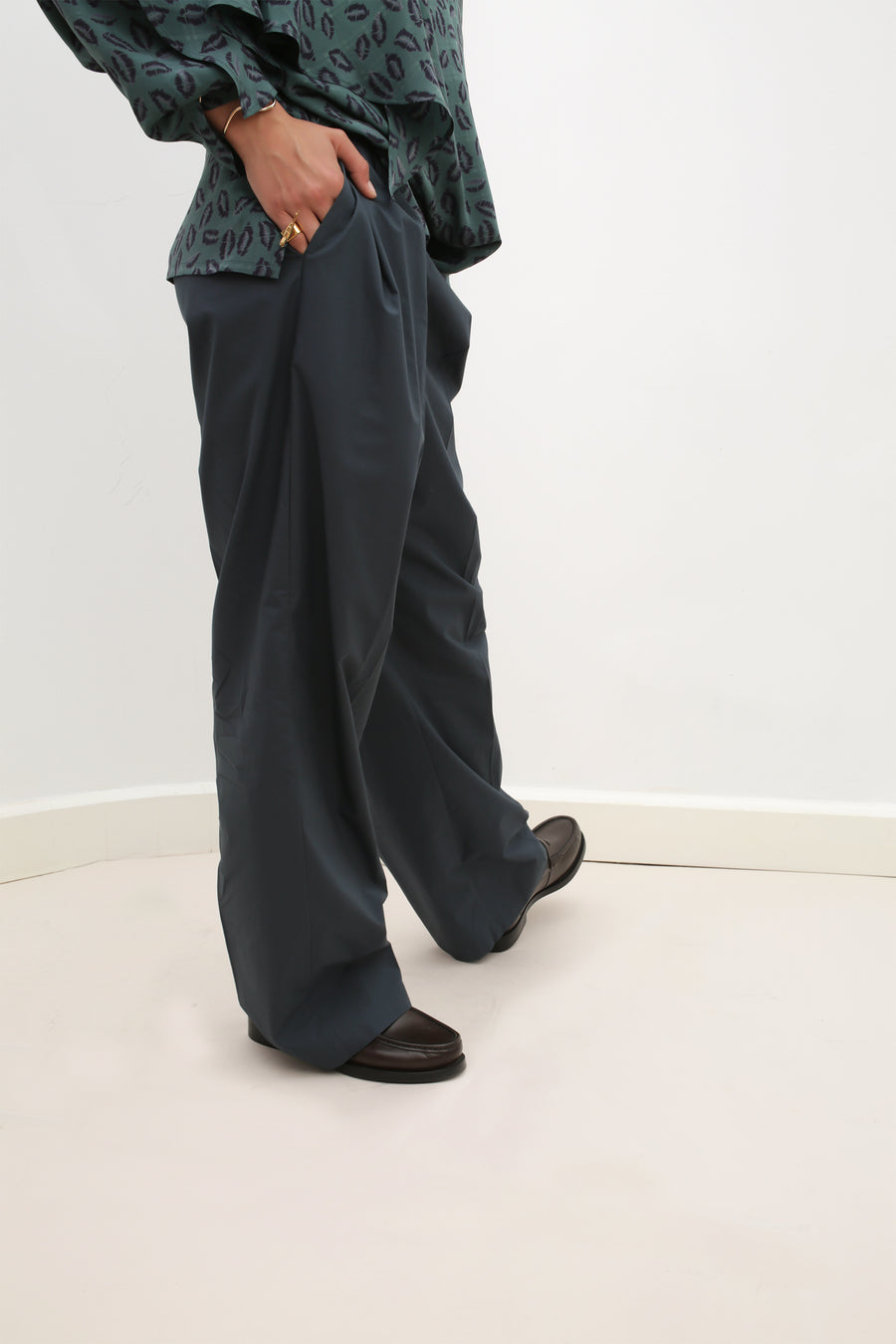 Trousers KAZIMIR, love green