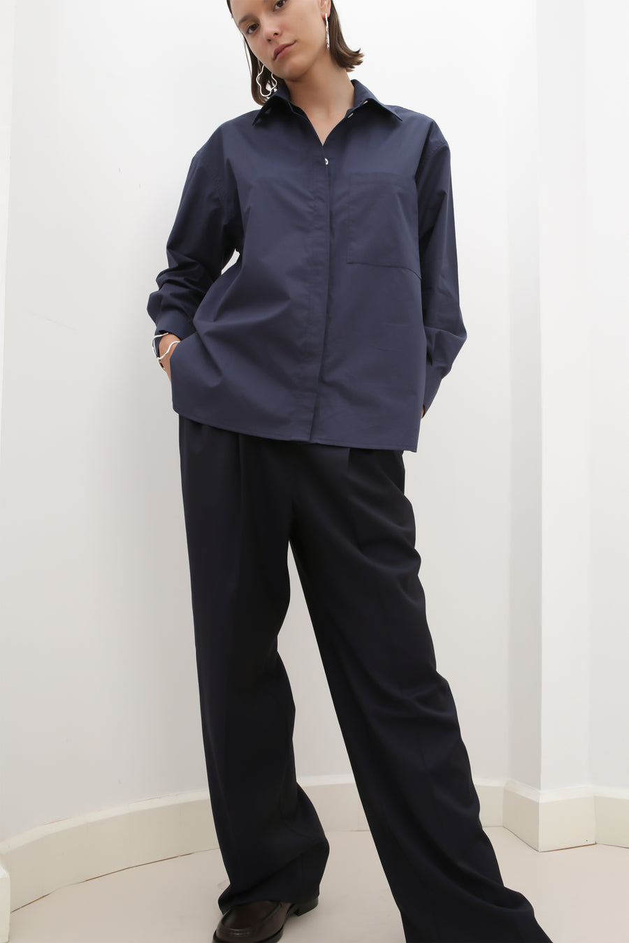 Trousers KAZIMIR, calm blue