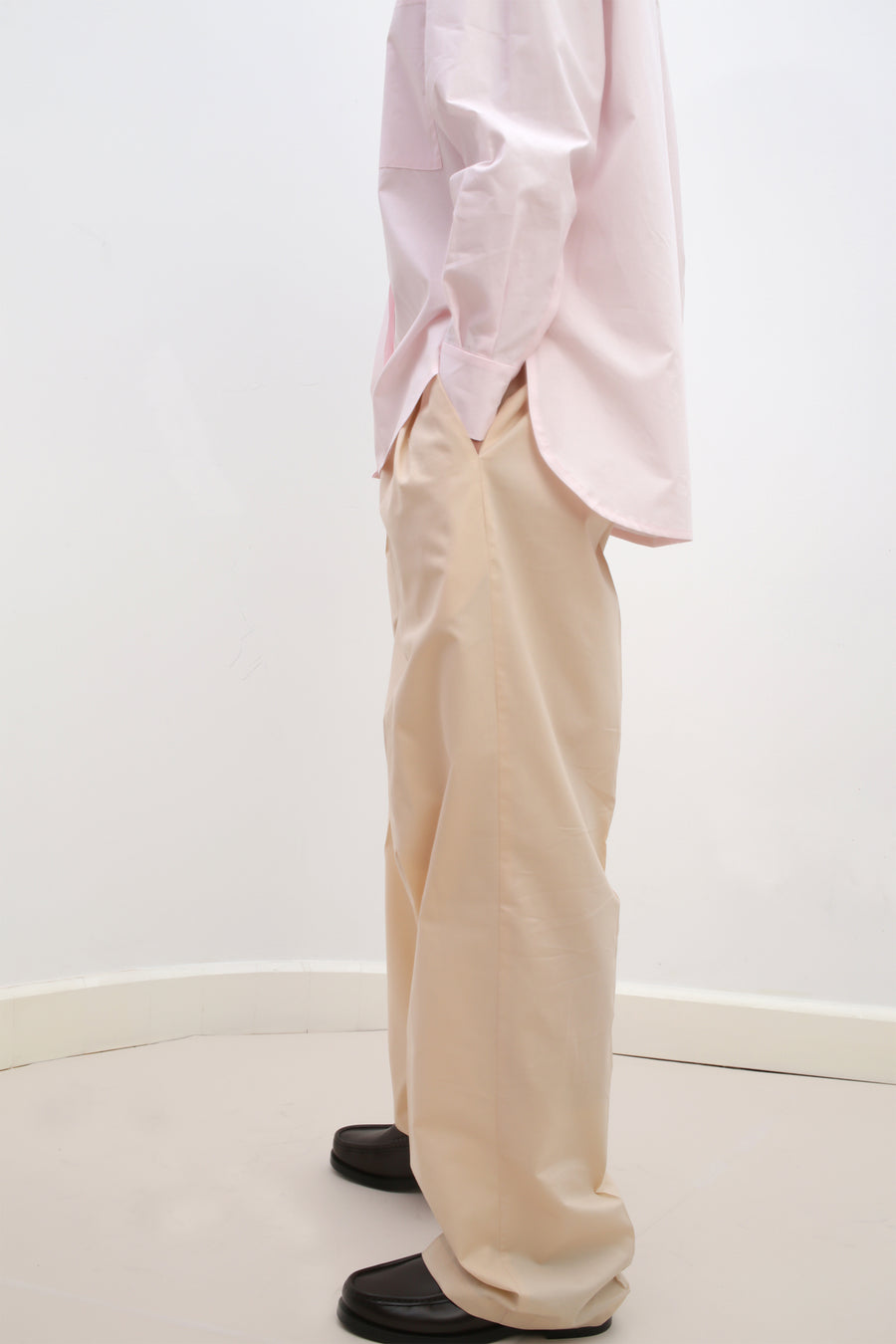 Trousers KAZIMIR, suave ivory