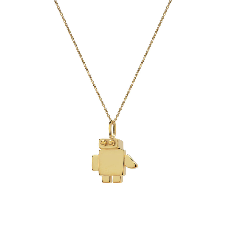Necklace with Mini Robo, gold
