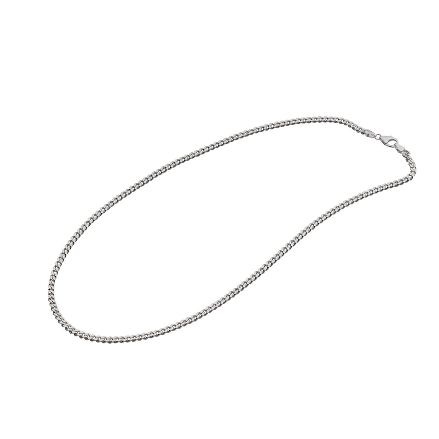 Collier Curb, 925 sterling silver
