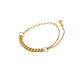 Bracelet Chain Mix medium, gold