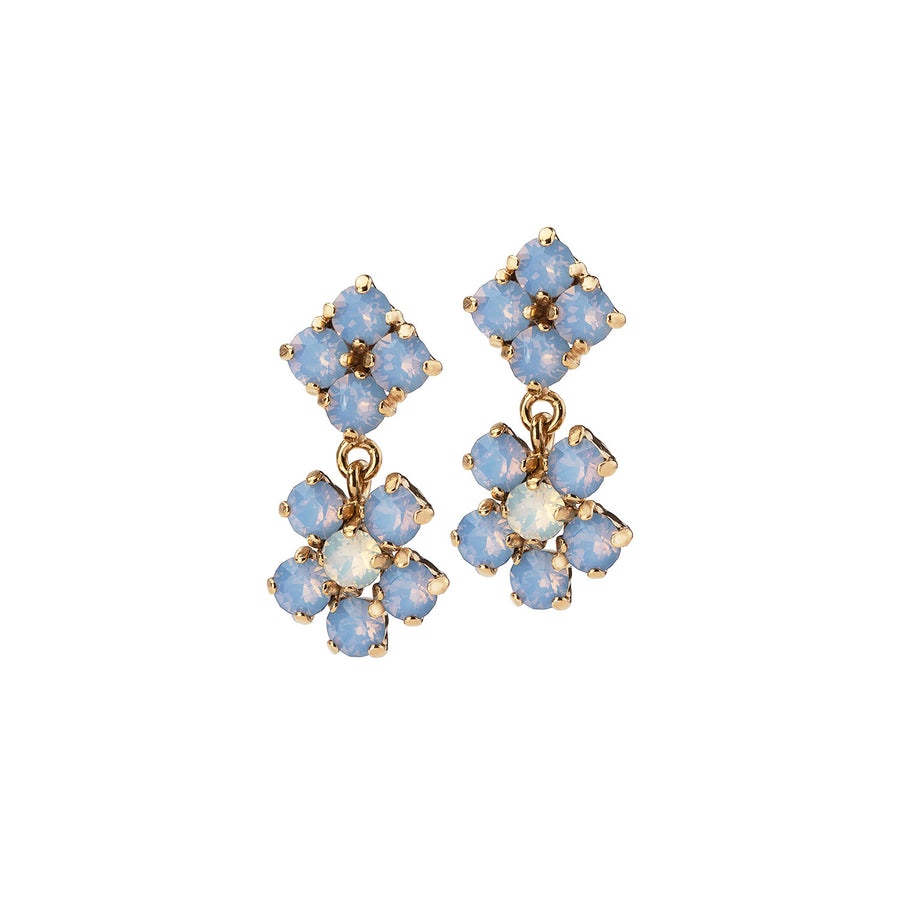 Earrings Myrtle, blue