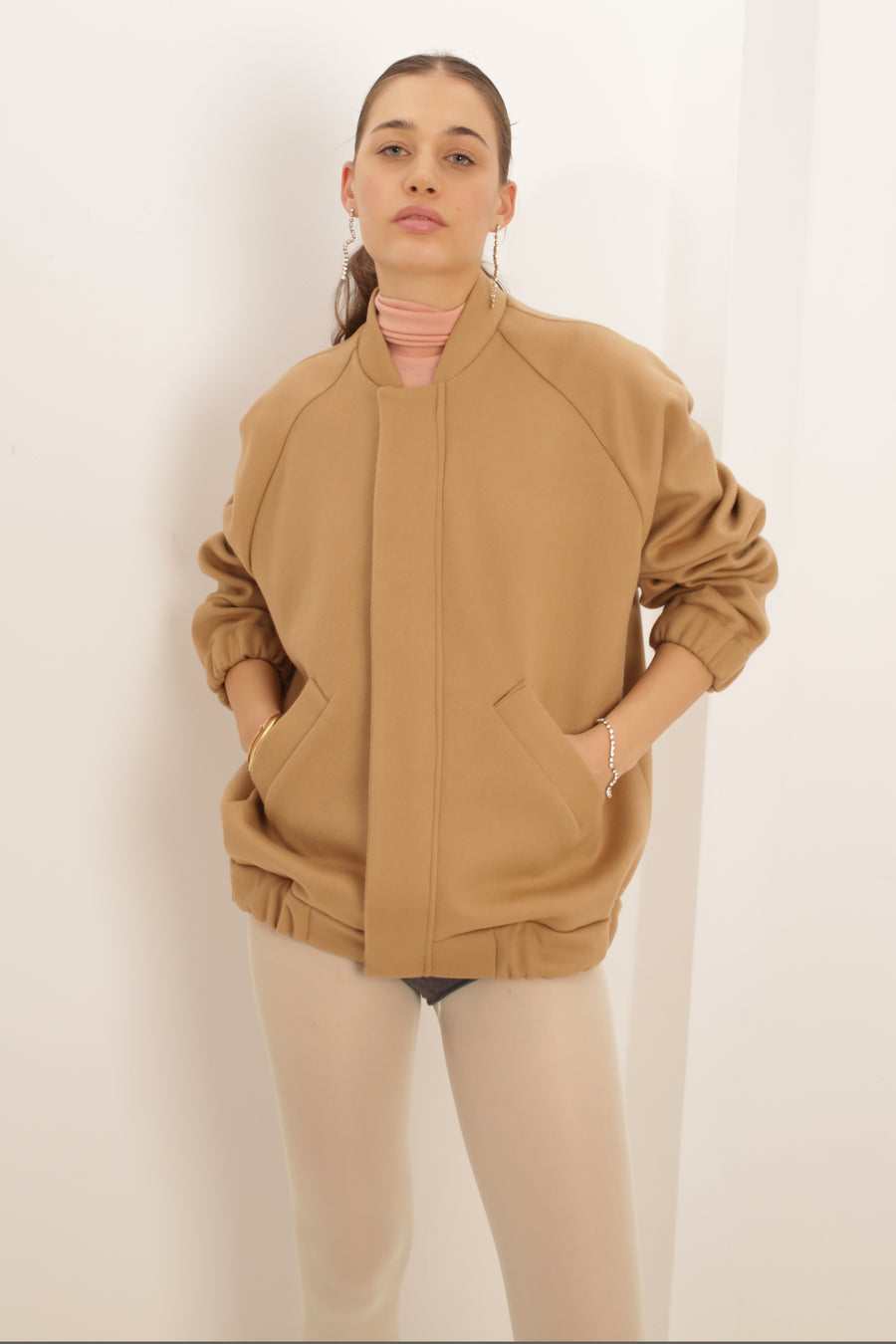 Bomber Jacket KAZIMIR, camel