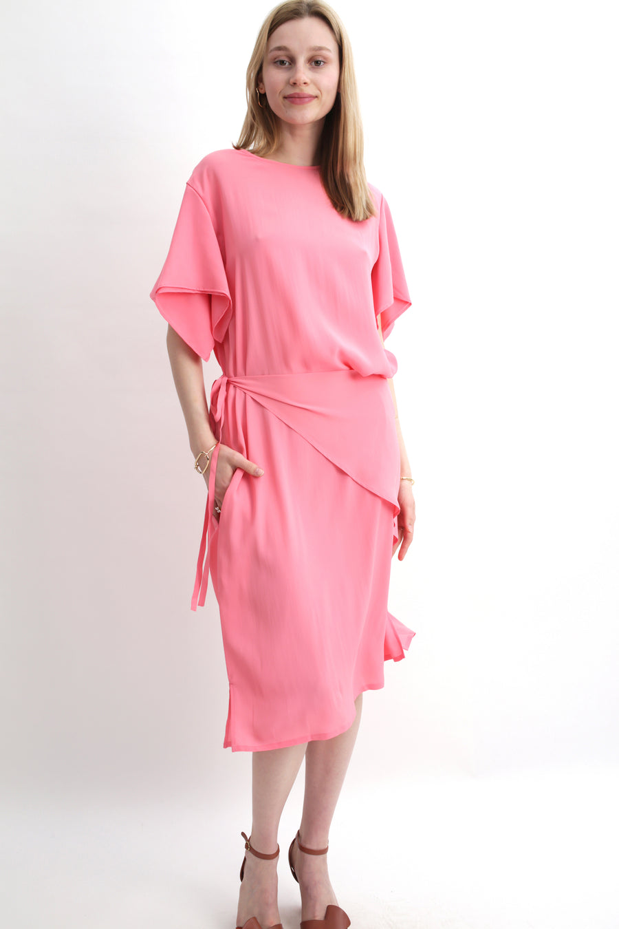 Dress Duvall, bubble pink- limited edition