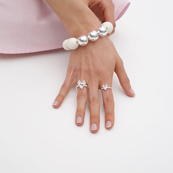 The Babyfox Ring Silver