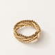 Ring Chain flex, gold