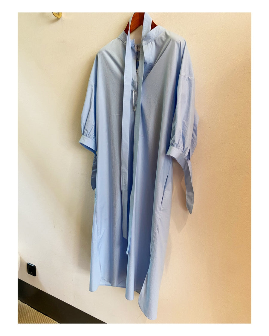 DRESS CRESPI, sky blue