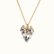 THE FOX NECKLACE gold