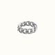 CHAIN RING DUDA, silver