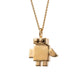 Necklace with Robo, gold