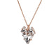 THE FOX NECKLACE rose gold